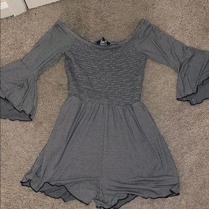 American eagle off the shoulder romper